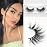 Veleasha Mink Lashes 3D Real Mink Eyelashes Natural Look Wispy Criss-Cross False Lashes 20mm Long Cat Eye Lashes 1 Pair Pack (6D06)