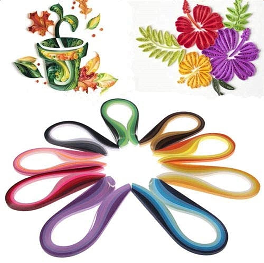 Carta Per Quilling Tant - Set 32 Colori, 1280 Strisce | Larghezza 5mm | Per Bigiotteria E Decorazioni - Foto 7