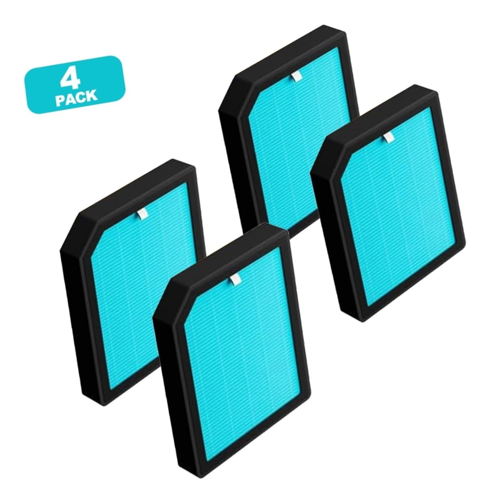 For Aircillin AP1501 Purificador de aire H13 Juego de filtros de repuesto HEPA verdadero con prefiltro y carbón activado for filtración de 3 etapas for el hogar y la oficina(6 PACK)