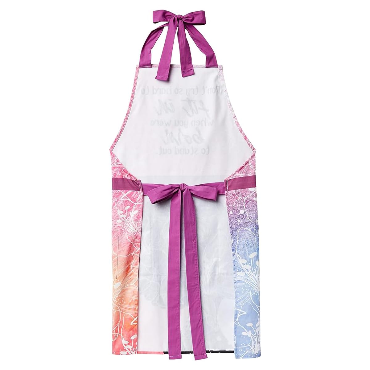 African American Expressions - Mothers Day Gifts for Mom, Kitchen Apron, Born to Stand Out, 36 x 26 Inch, KA-01 Matching mitt/pot holder SOLD SEPARATELY