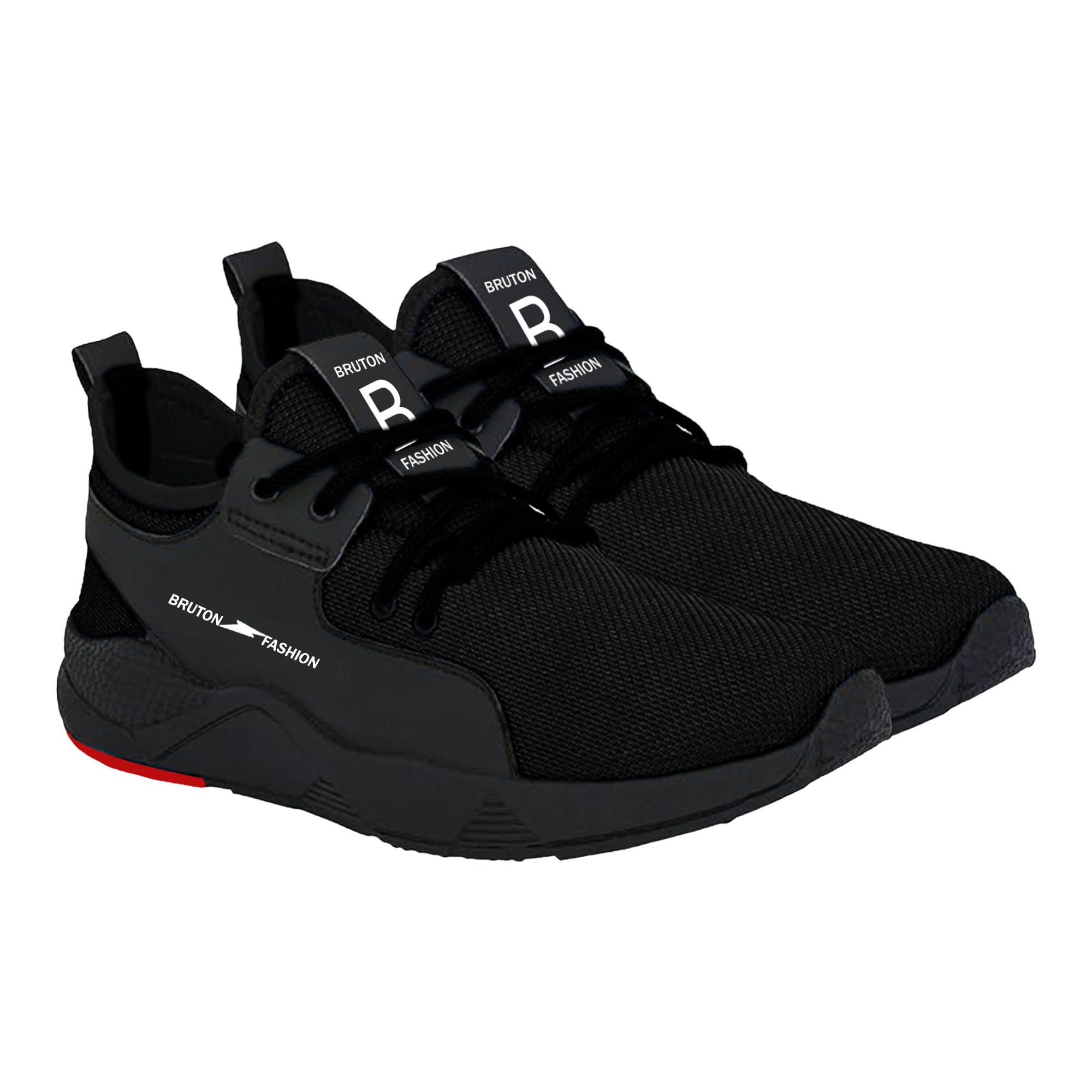 BRUTON Mens Shoes For Trendy Shoes | Casual Shoes | Sports Shoes | Running Shoes - Black, Size : 7 (B09CZ39PQ3) Amazon Price History, Amazon Price Tracker