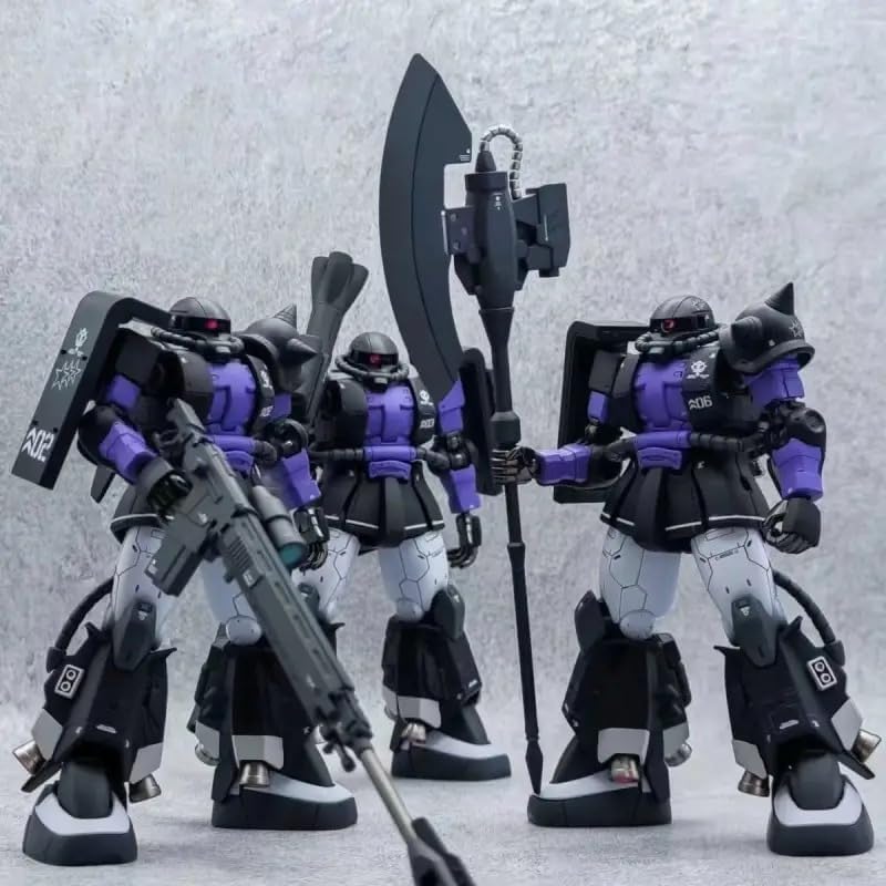 HG ORIGIN ザク 黒い三連星 ３個セット HG 1/144 THE ORIGIN ザク 黒い三連星 3体セット (ガイア機＋マッシュ