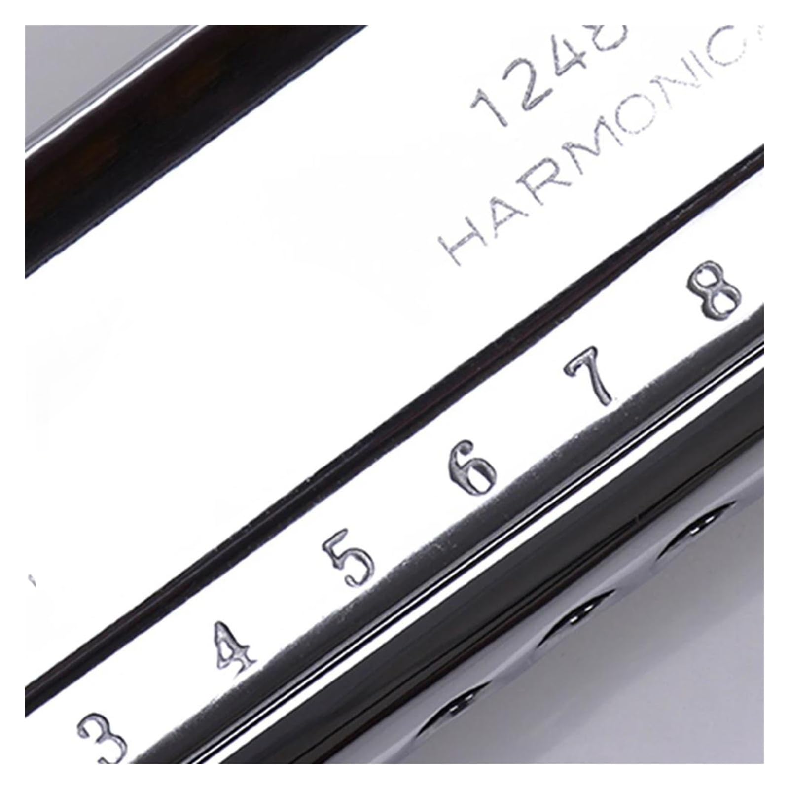 harmonijka Chromatyczna harmonijka ustna 12 otworów Harfa Instrument ABS Grzebień Klucz C Profesjonalne instrumenty muzyczne