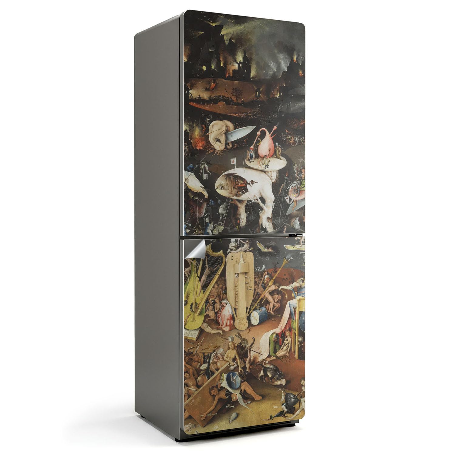 Stickers pour Réfrigérateur 60x180 cm Bosch Jardin des délices