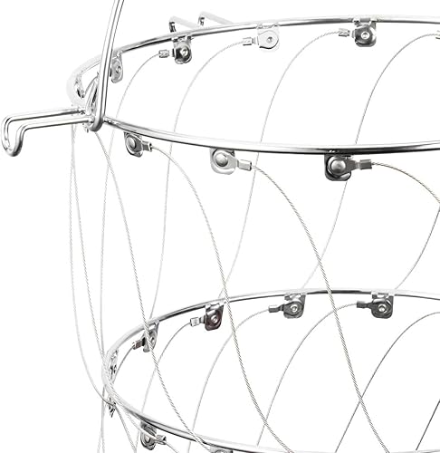 Miniatura 4 de Cesta para freidora de pavo y cesta de litera para Char-Broil sin aceite, accesorios grandes y fáciles, cestas de asador de aves de corral,