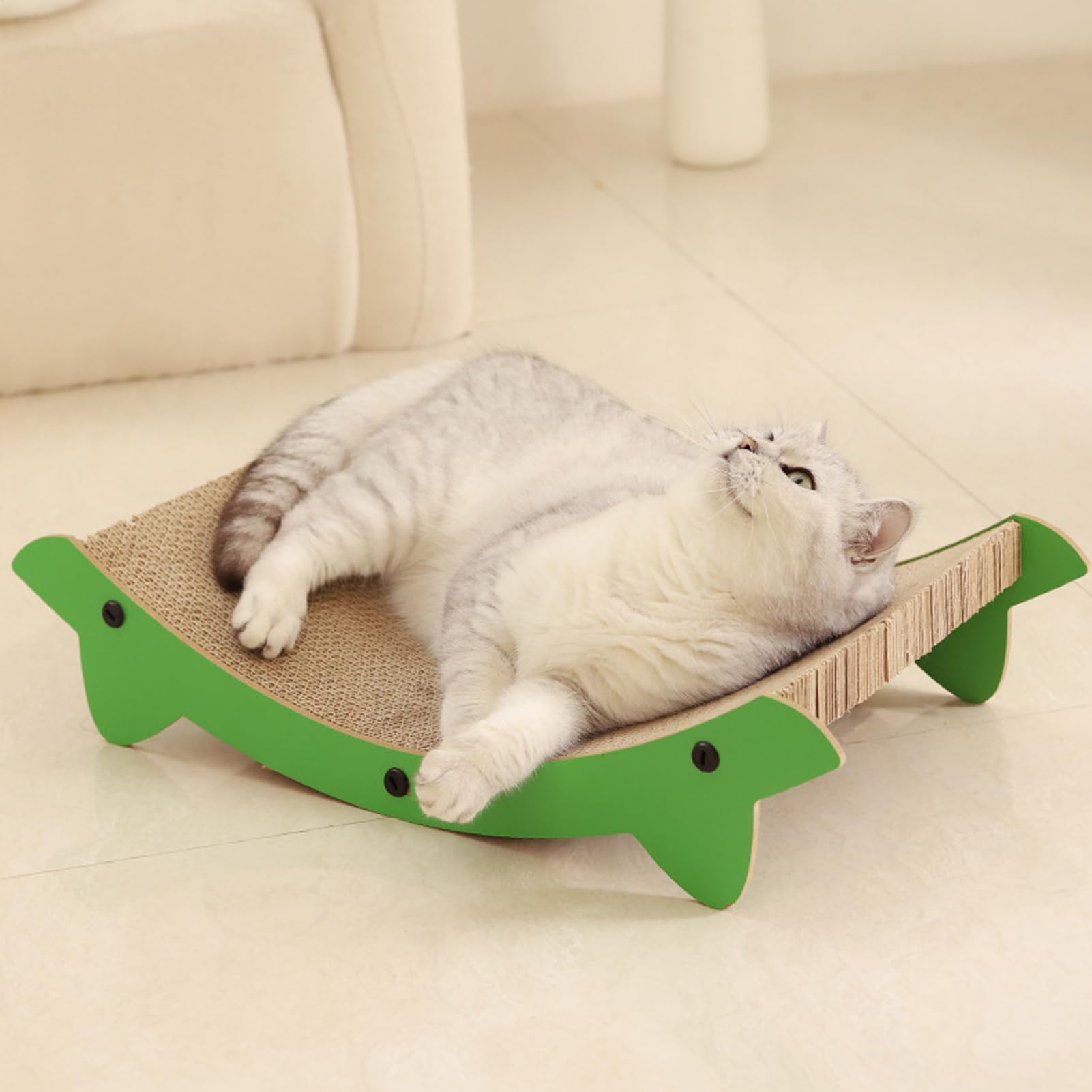 Tablero De Rascado para Gatos Poste De Rascado para Gatos Domésticos | Accesorios Para Mascotas Protección Para Muebles Contra Arañazos En Alfombra Sofá Pared Puerta Juego Interior Contra