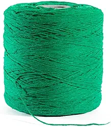 Barbante ou Linha para Crochê Colorido Nº 8 - Verde Bandeira