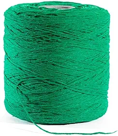 Barbante ou Linha para Crochê Colorido Nº 8 - Verde Bandeira