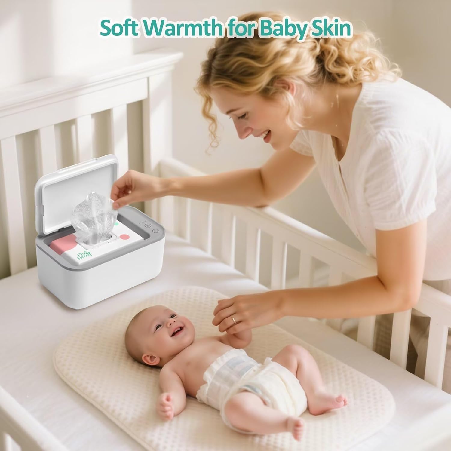 Scaldasalviette per bambini, dispenser di salviettine umidificate per