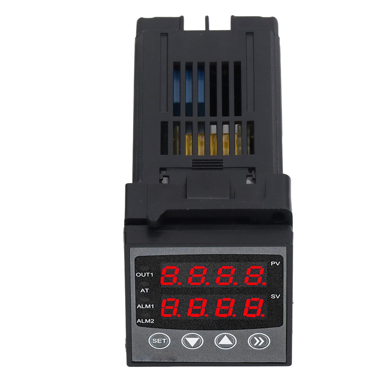 Controlador de Temperatura PID Termostato Inteligente de Pantalla Dual de Alta Precisión para Aplicaciones de Impresión y Procesamiento de Alimentos 44x44x100 Mm