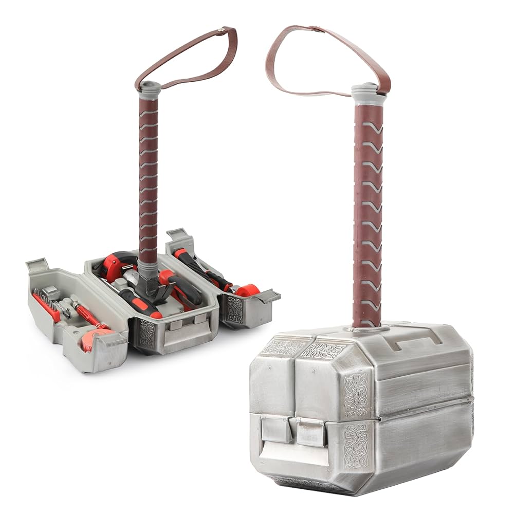 マーベル ハンマー 1:1スケール ツールセット Amazon | Marvel THOR HAMMER TOOL SET | 工具セット・道具セット