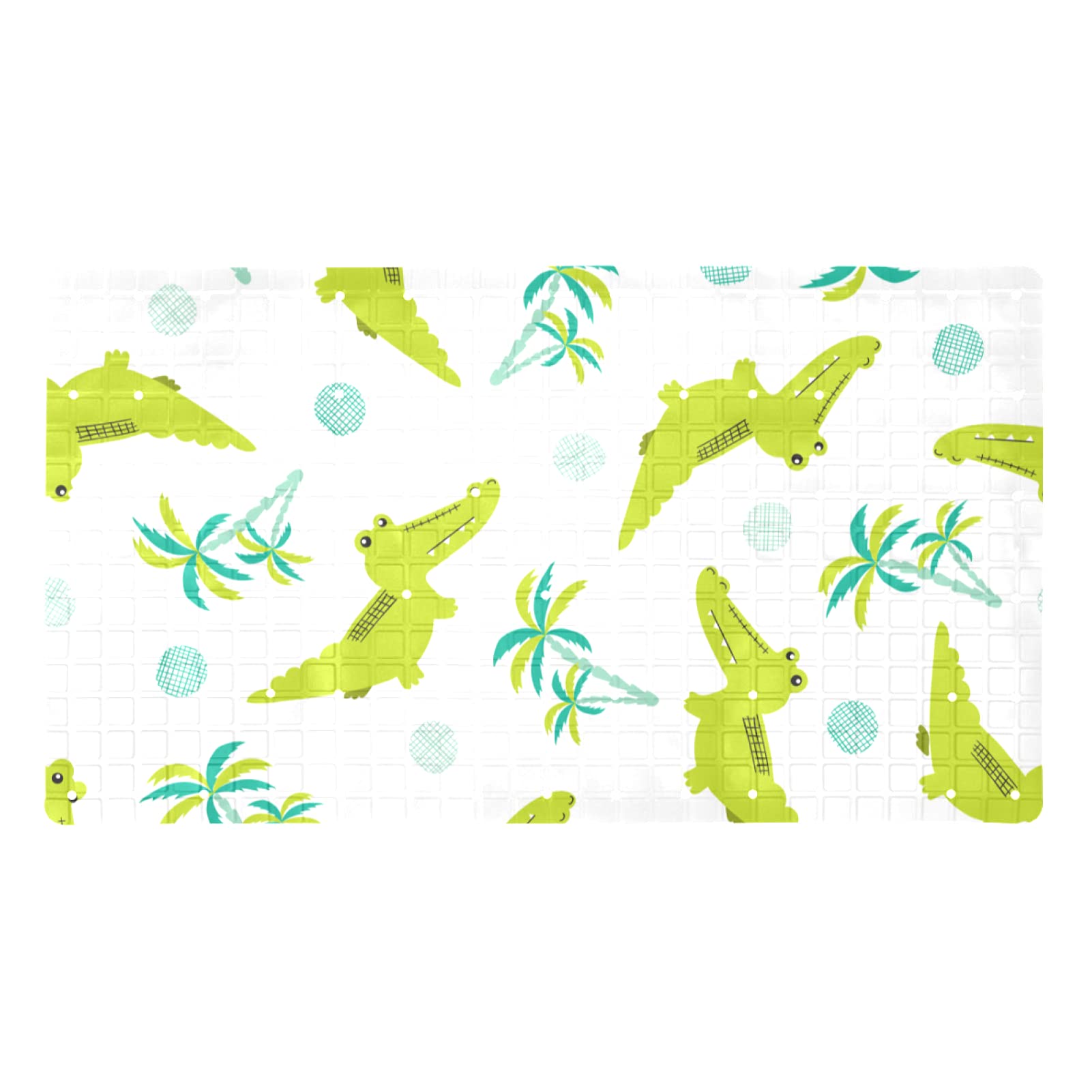 Tapis de bain antidérapant pour douche familiale sécurisée 120 ventouses format 71x40cm