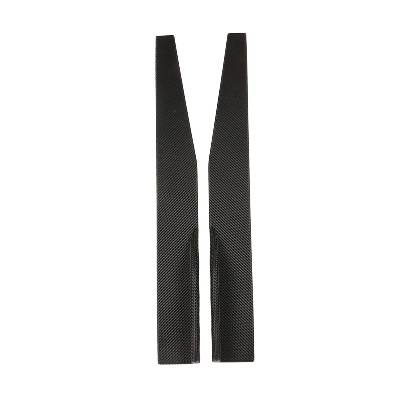 2 szt. Boczna dokładka Winglet Carbon Fiber Style Uniwersalna boczna warga samochodu Winglets Spoiler przedłużający