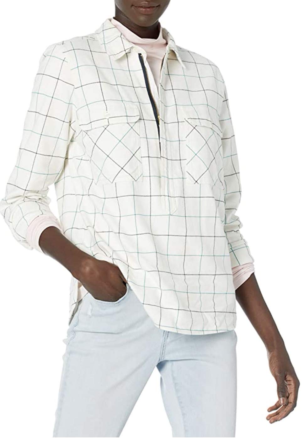 J.Crew MercantileWomen's Plaid Flannel Shirt Jacket