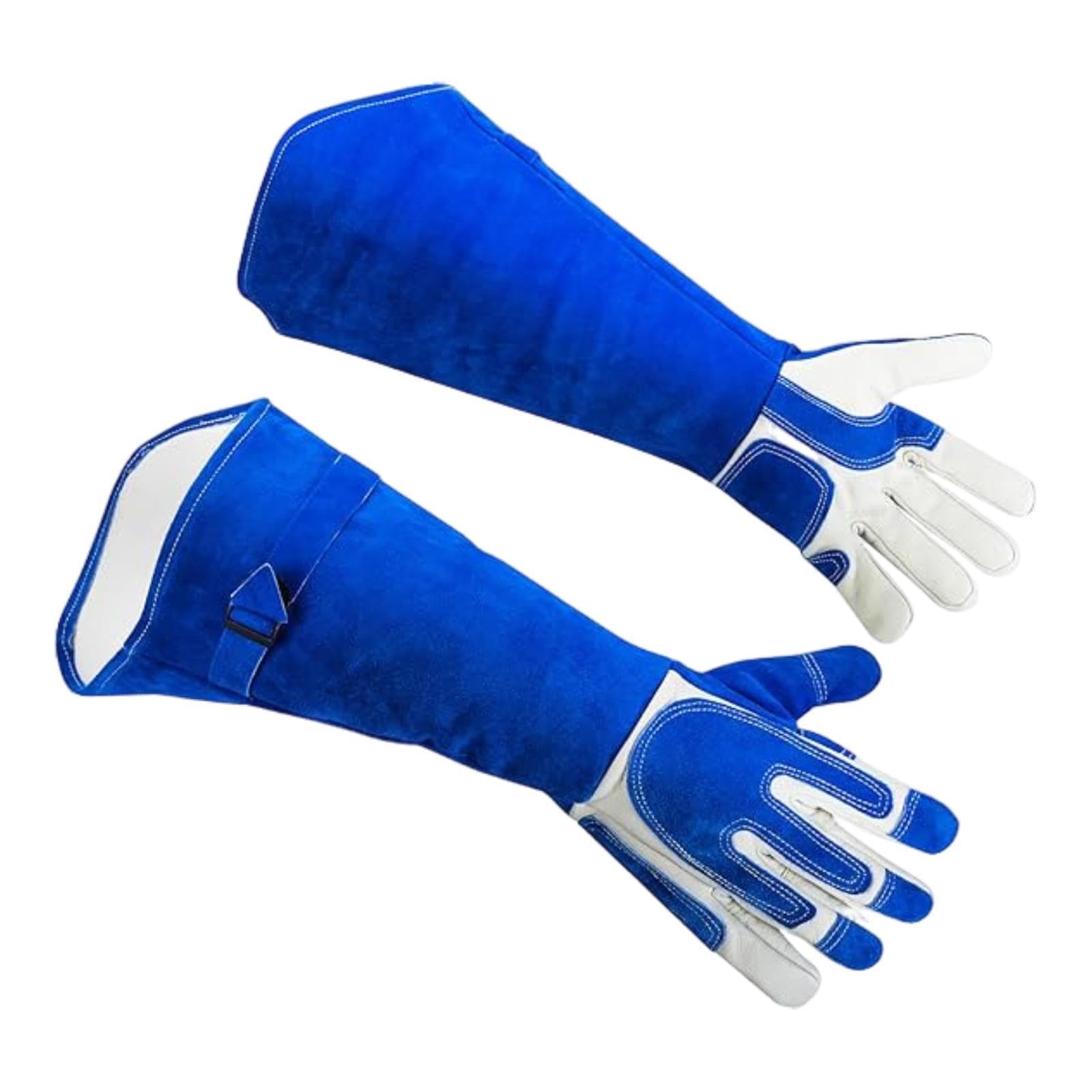 Tierpflegehandschuhe Kratzschutz Arm Schutz 53,5 Cm Pu