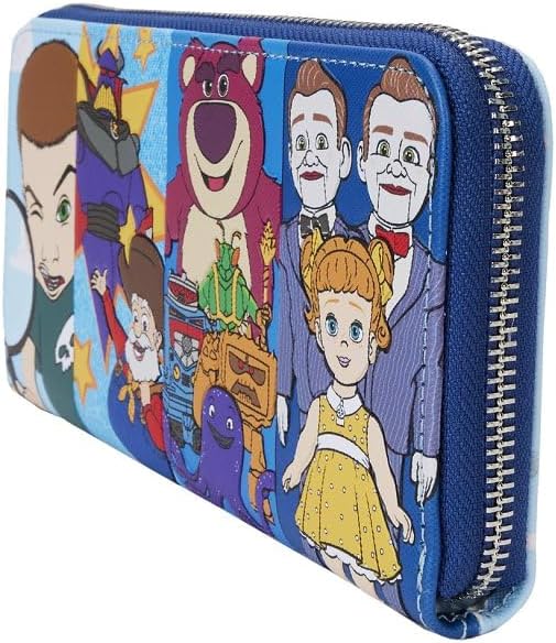 Loungefly Pixar Toy Story Movie Collab Baddies Zip Around Wristlet Wallet - Image 2