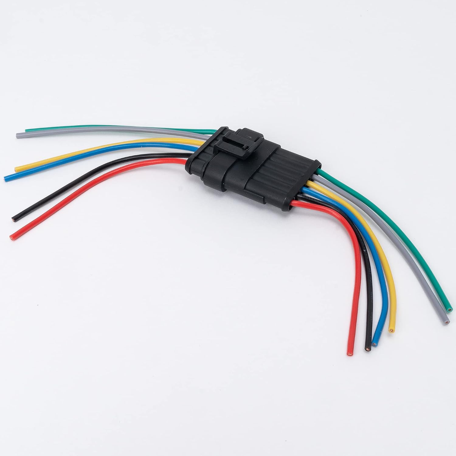 6 Pin Way 16 AWG Waterproof Wire Connectors Plug 1.5mm Series Terminal Connector Pack of 5
