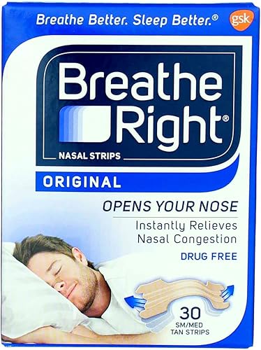 Breathe Right - Tiras nasales 8 unidades color marrón