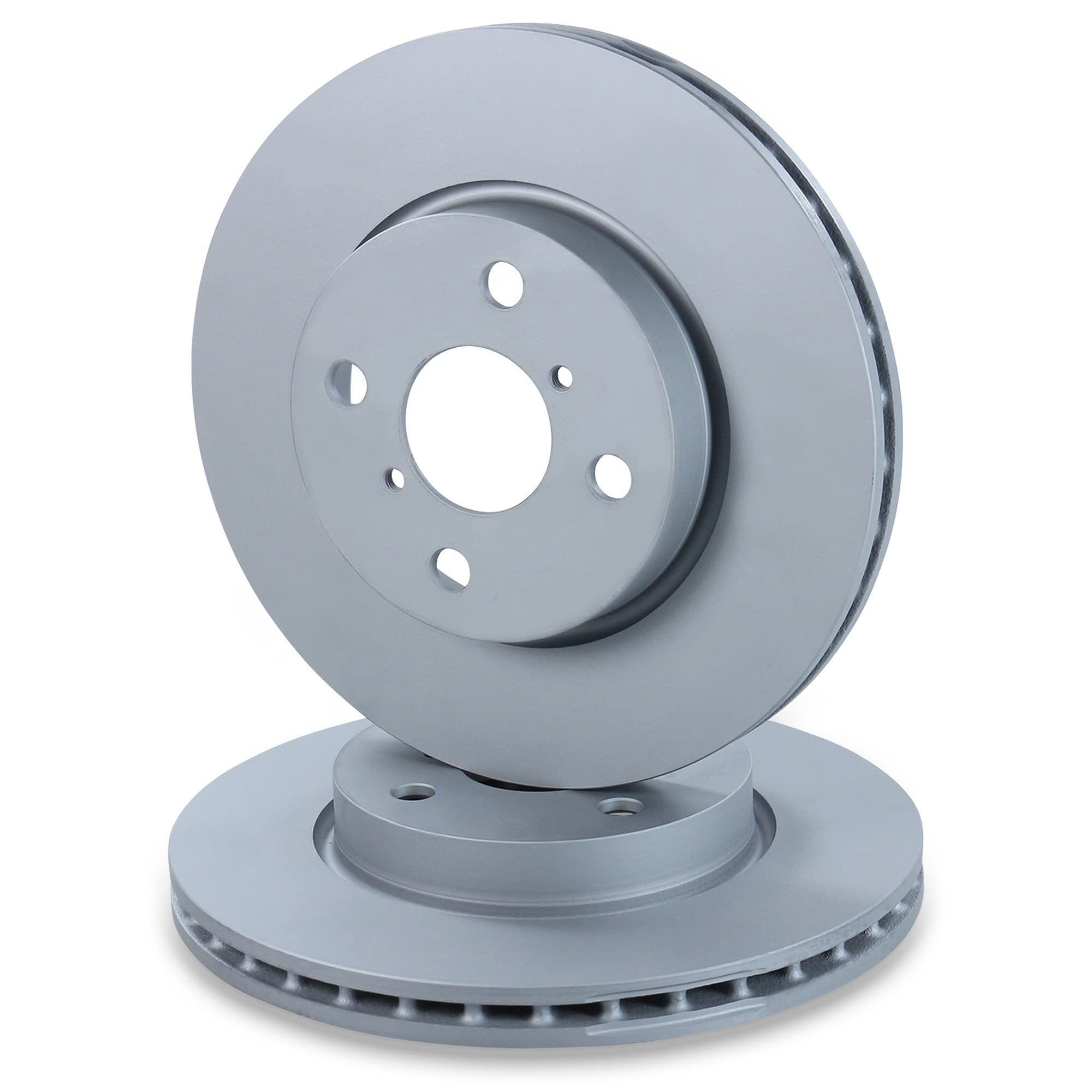 BESTPRICE Juego de frenos eje delantero incl. discos de freno ventilados Ø 258 mm + pastillas de freno delanteras, compatible con TOYOTA YARIS (_P13_), YARIS (_P9_)