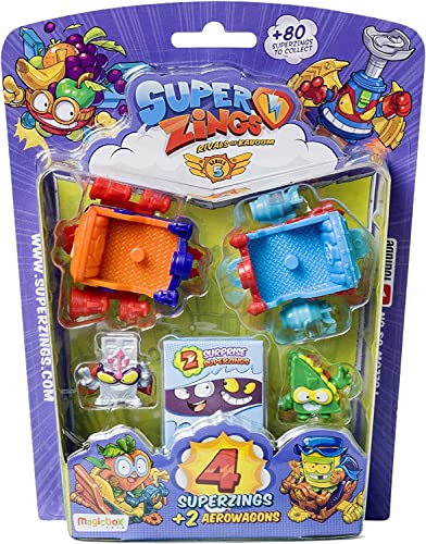 SUPERTHINGS RIVALS OF KABOOM SuperZings - Serie 5 - Bl&iacute;ster Aerowagon...