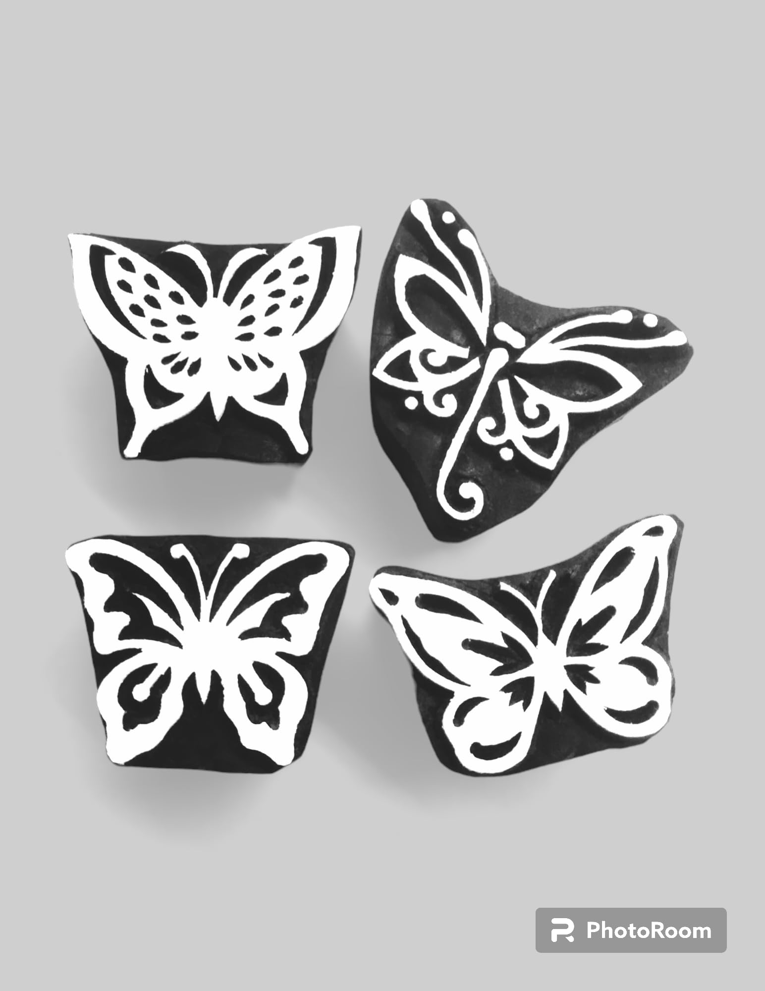 P.S.WOODEN BLOCKS STAMPS,Butter Fly Wooden Printing Block Stamp Handmade Wooden Block (Set of 4 Piece,Size- 2 * 1.5 inch) (B09S9YDSRL) Amazon Price History, Amazon Price Tracker