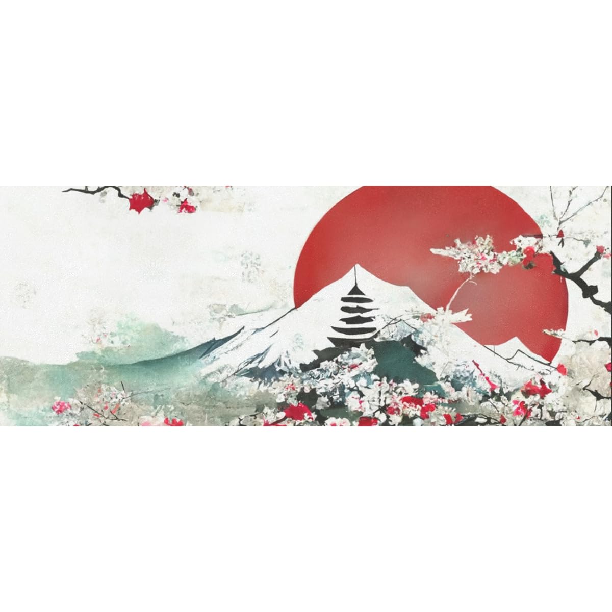 DNOVING 2 Rolls Japan art tree Birthday Wrapping Paper - 58 x 23 inch Gift Wrapping Paper for Boys & Girls Birthday GWP-278503932