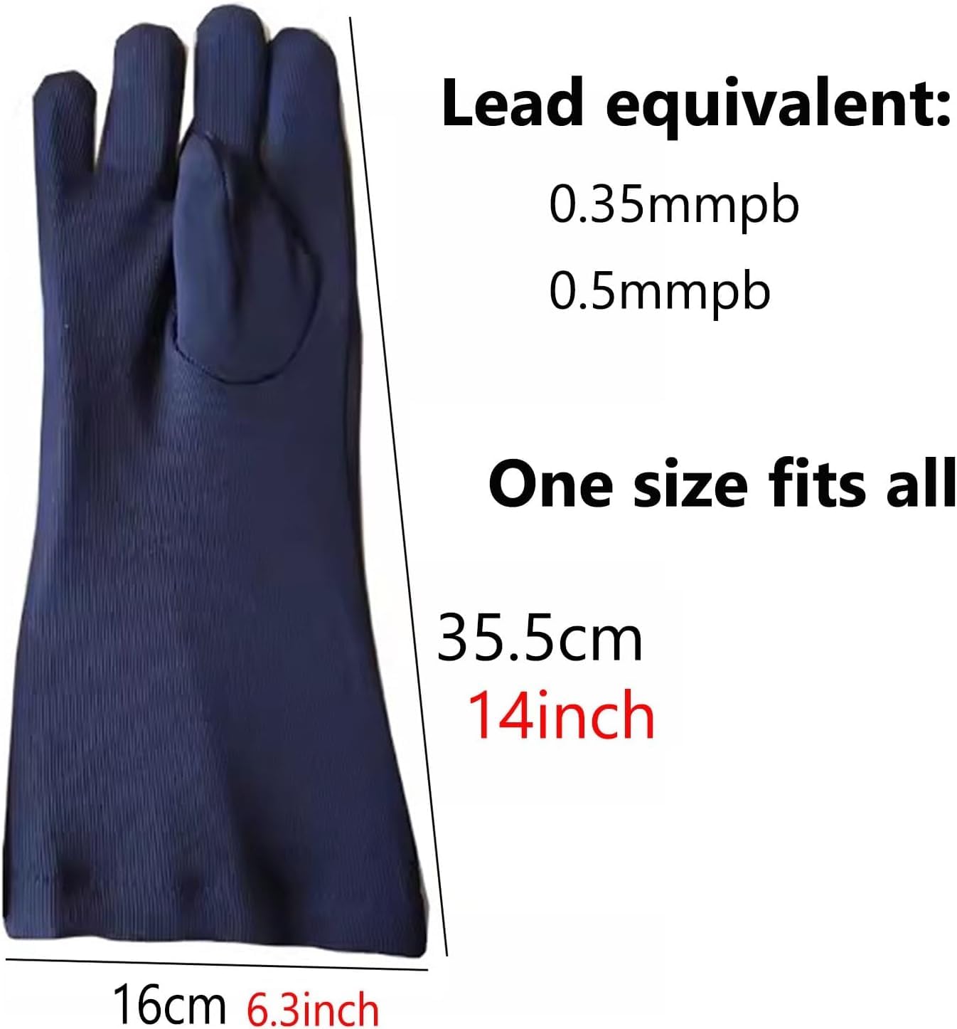 Röntgenschutzhandschuhe Strahlenschutz Bleihandschuhe Strahlenschutz(0.5mmpb)