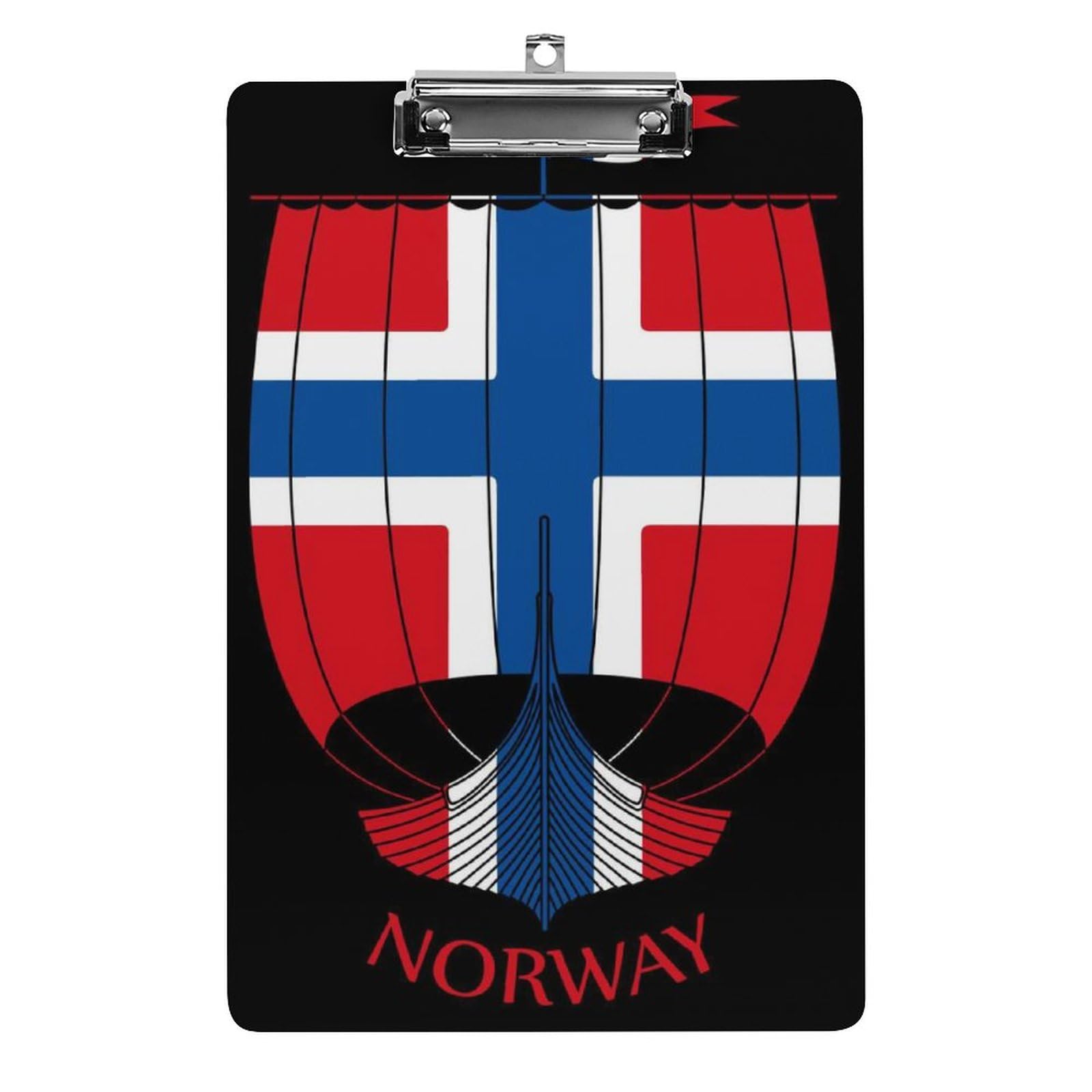 Porte-Formulaires Clipboard Papier Documents A4 Style Bateau Drapeau - 8