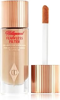 CHARLOTTE TILBURY Charlotte Tilbury Hollywood Flawless Filter for a Superstar Youth Glow Foundation - Hollywood Filter Shade 4 Medium, Beige