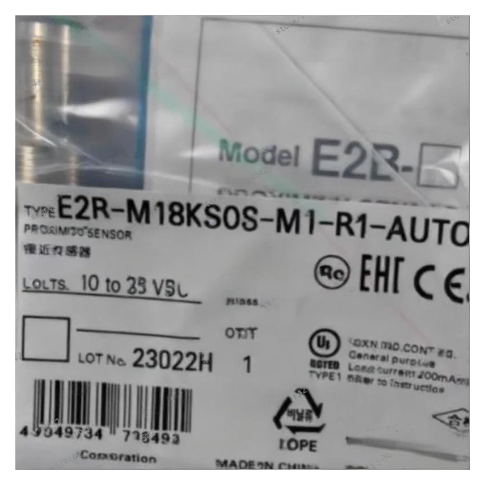 JJKKOZVQF E2B-M18KS08-M1-B1 E2B-M18KS08-M1-C1 Proximity Switch Sensor(E2B-M18KS08-M1-C1)