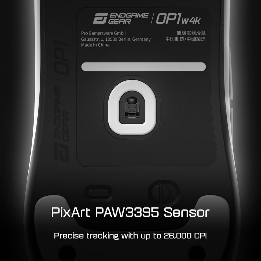 エンドゲームギア　op1w 4k ホワイト OP1w 4K - Endgame Gear - ゲーミングマウス - 株式会社アーキサイト