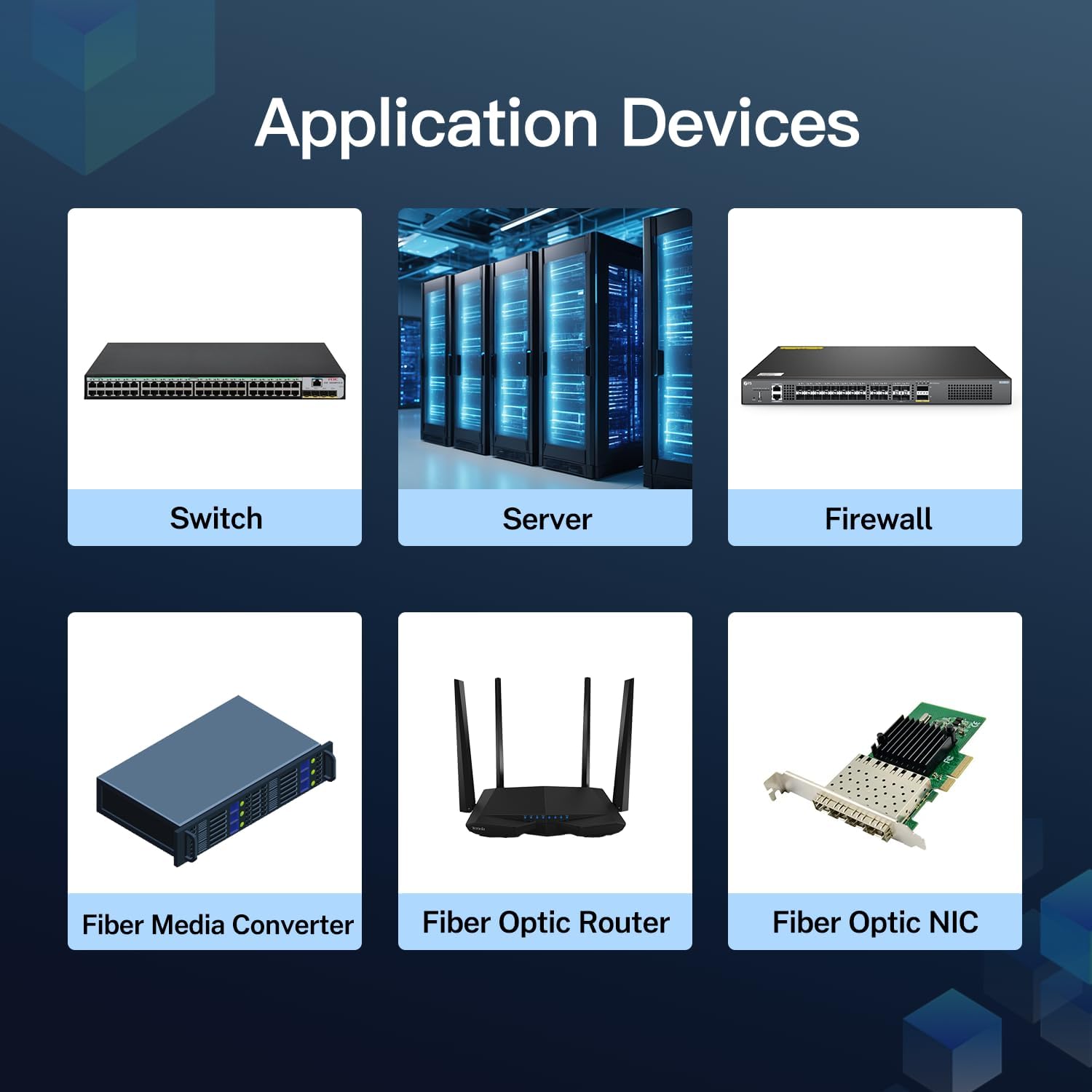 10Pack 1.25G SFP LC Module 1000Base-LX Single-Mode Transceiver (SMF, 1310nm, 20km, DDM) - Compatible with Cisco GLC-LH-SMD, Ubiquiti UniFi, Meraki, Fortinet, Mikrotik, TP-Link, Netgear, Aruba and more