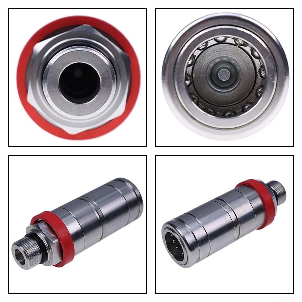 Acoplador hidráulico hembra de conexión rápida M22 x 1,5 para tractores Massey 350 353 670 690 699 8120 8150 6140 6170 6235 6260 6290