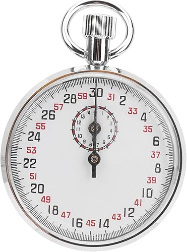 Cronómetro mecánico, cronógrafo deportivo de mano con alarma, cronómetro mecánico, temporizador para deportes, competiciones, juegos, equipo de