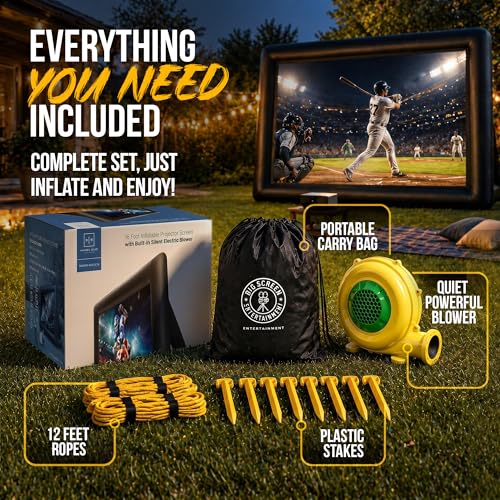 Portable Inflatable Movie Screen Outdoor