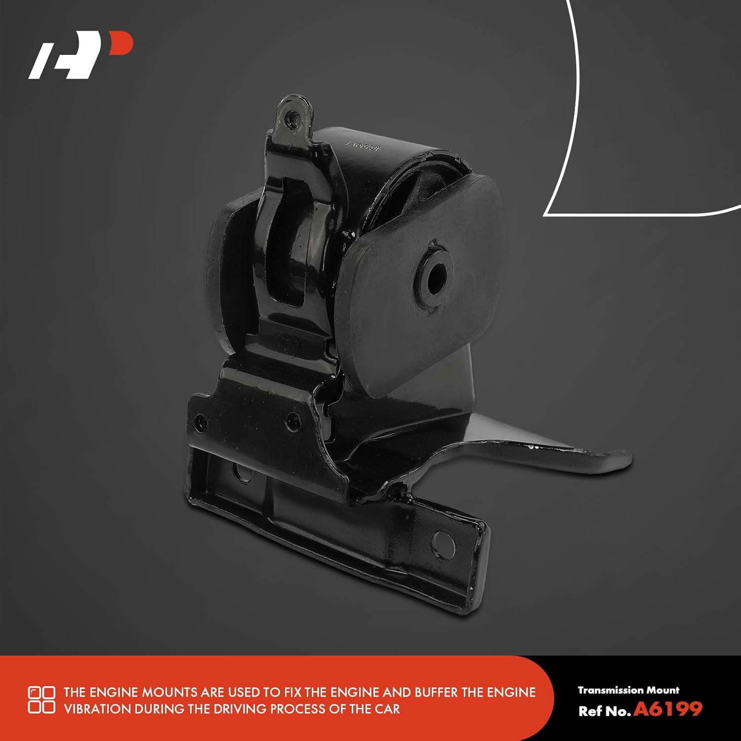 A-Premium 3PCS Engine Motor Mount and Transmission Mount Kit Compatible with Hyundai Santa Fe 2001-2006, 2.4L 2.7L, Automatic Transmission, Replace# 2183026200