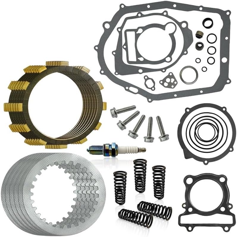 Clutch Kit Heavy Duty Springs Complete Gasket for YFM350 R350 B350 K400 1987-2013