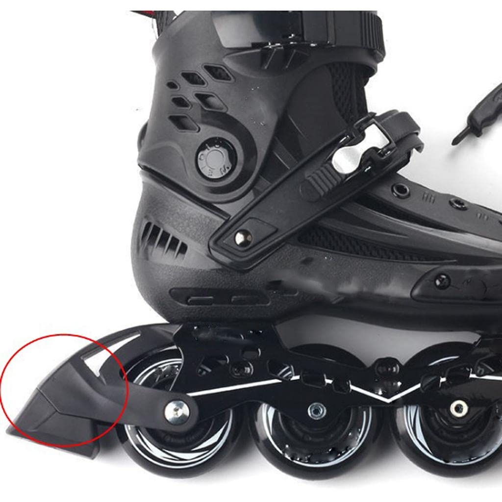 Amagogo Plaquettes de Frein de Patin à roulettes Universelles 2 Pièces, Patins à roulettes pour