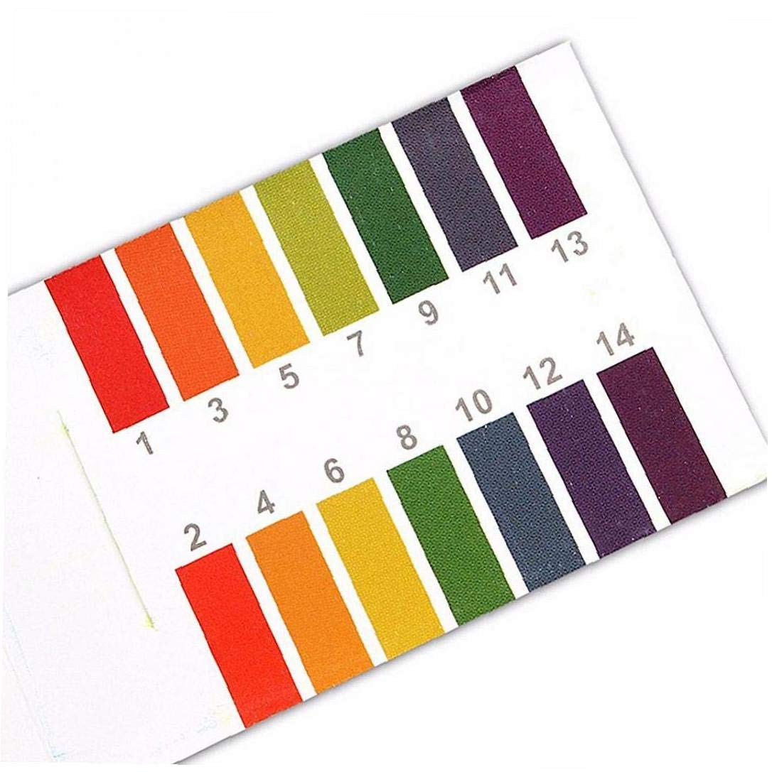 PH-Teststreifen 0-14 – 200 Stück, Wasserfestes Kunststoffpapier, Für Urin, Speichel, Wasser & Boden