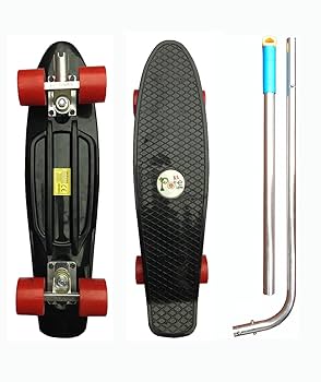 Amazon | ポールスケートボード 取り外し可能なハンドル 22