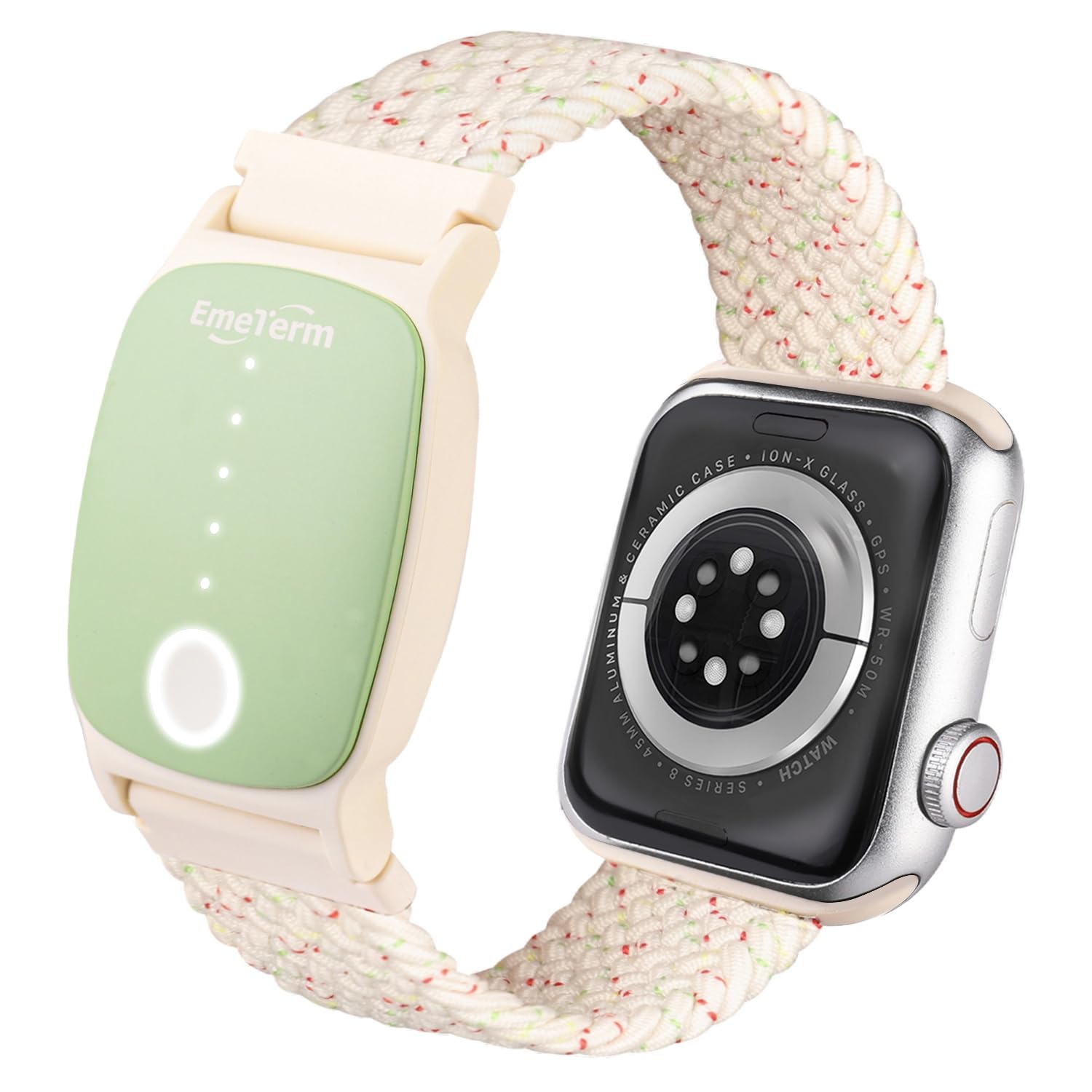 EmeTerm Explore Bands Compatible with Apple Watch (42/44/45/49mm, Starlight)
