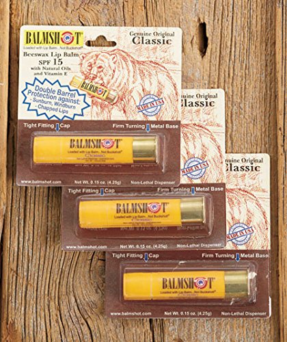 Sets of 3 Balmshot Lip Balms (Classic)