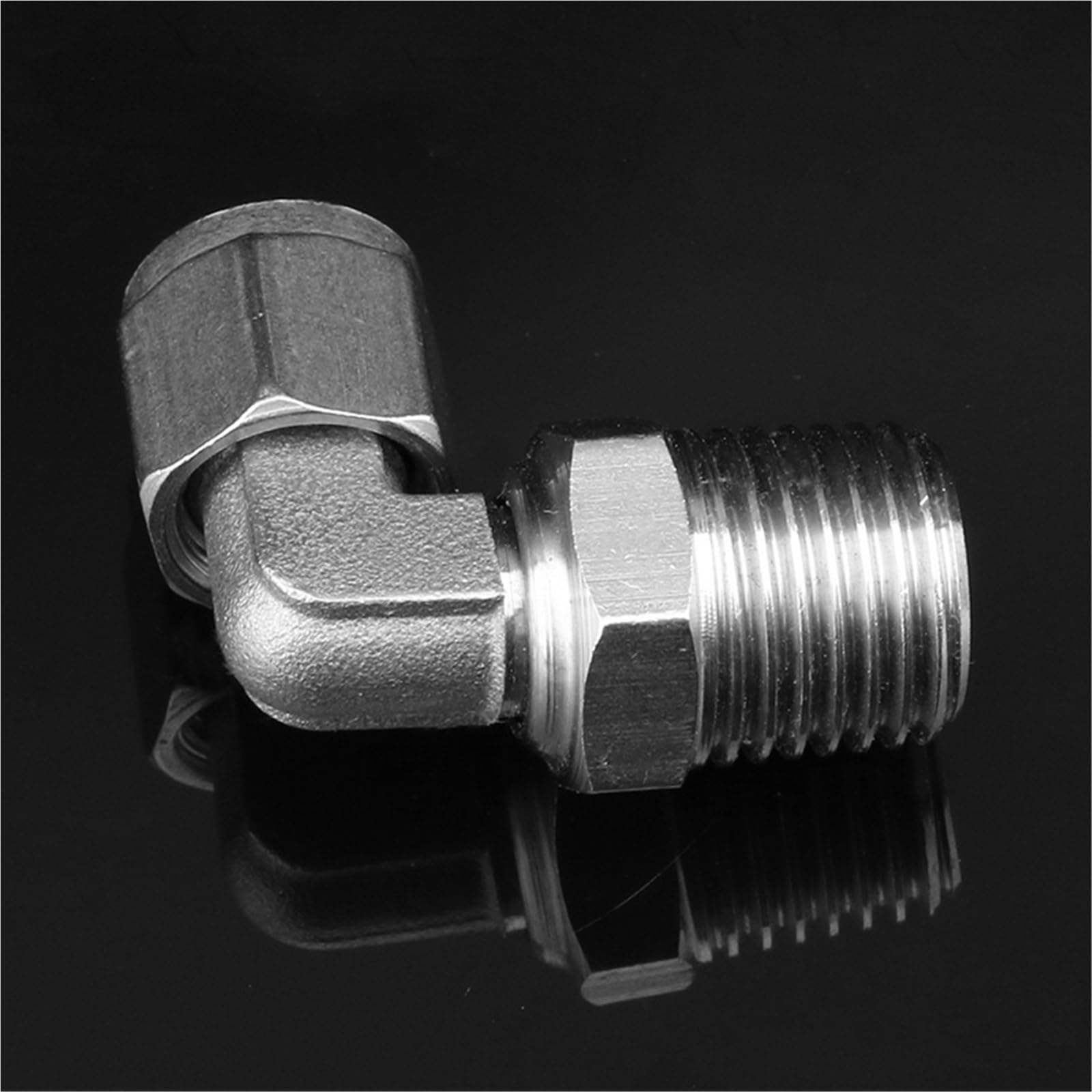 Conector rápido neumático de acero inoxidable 304, codo giratorio Universal Pl, giro 8-01, 1 Uds.(Stainlesssteelquicktwistpl6-m5)