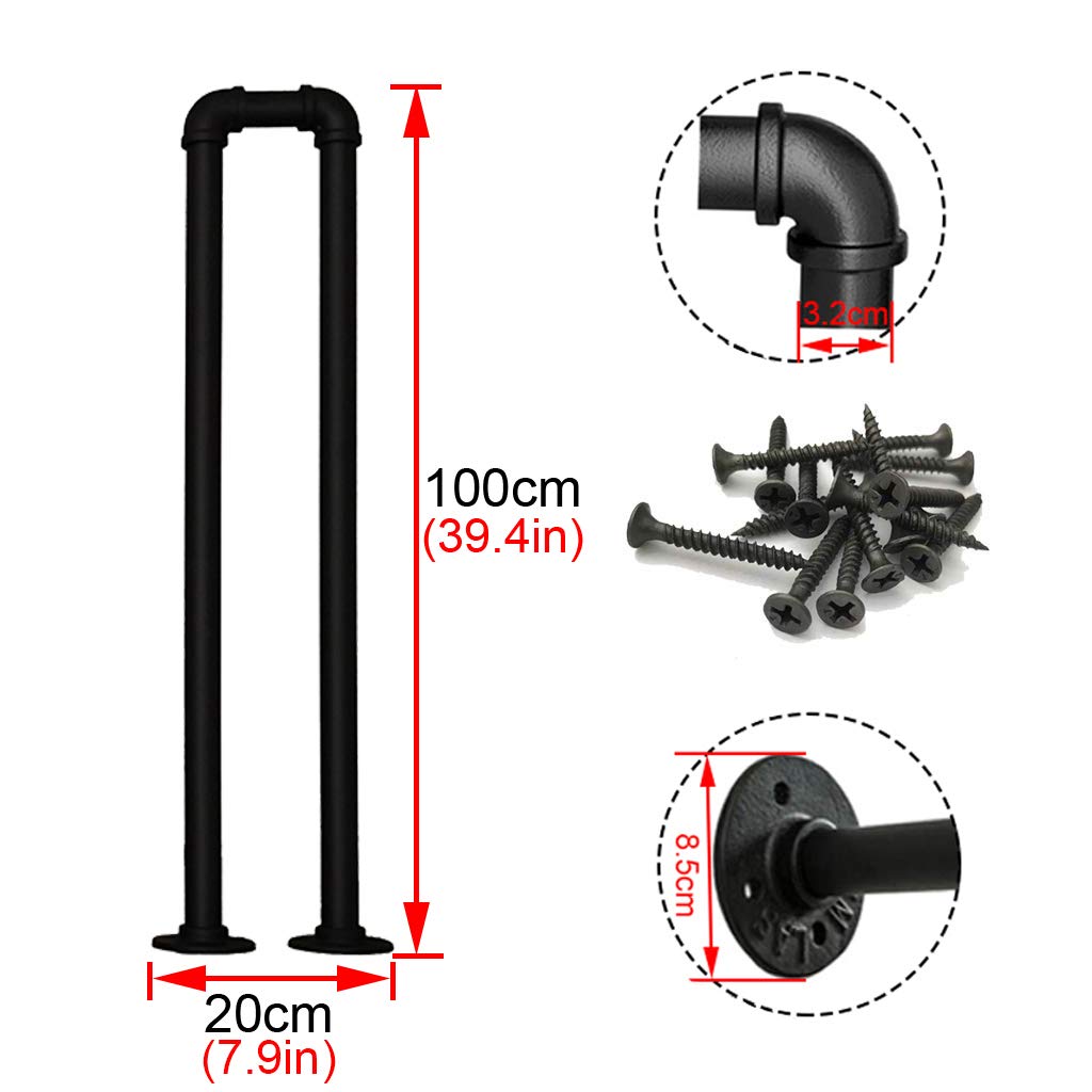 Main Courante En Fer Forgé Pour Escalier Soutien Barre D'appui