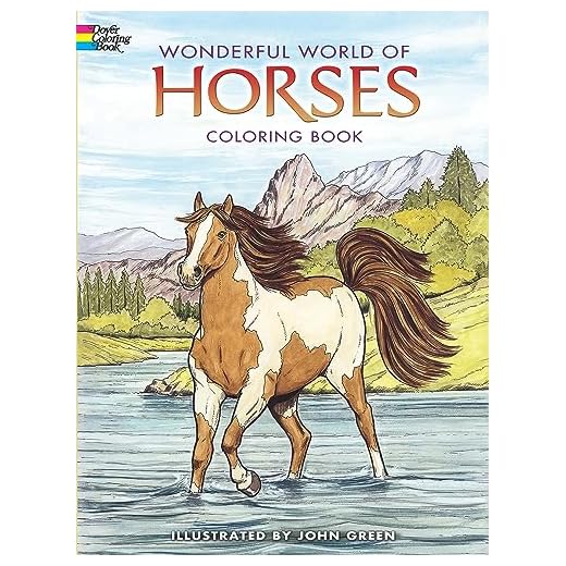 Wonderful World of Horses Coloring Book (Dover Animal Coloring Books)