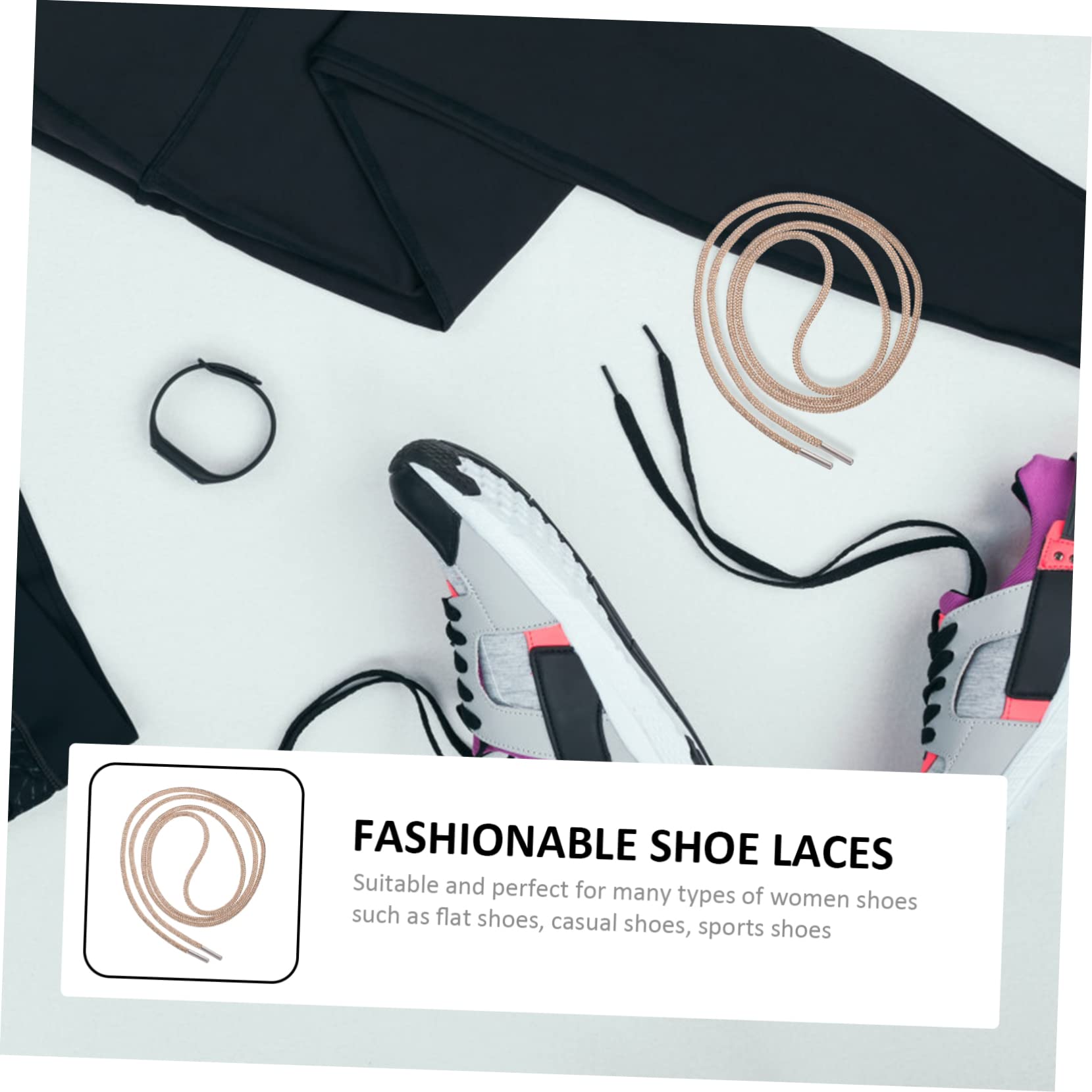 BESTYASH 12 Sztuk Rhinestone Sznurowadła Modne Ubrania Buty Okrągłe Akcesoria Rozciągliwy Sznurek Dekoracyjne Sznurowadła Do Butów Sportowe Białe Dżinsy Flash Dżetów Buty Na Co Dzień