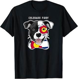 Colorado Piddy Bull, Pit Terrier T-Shirt