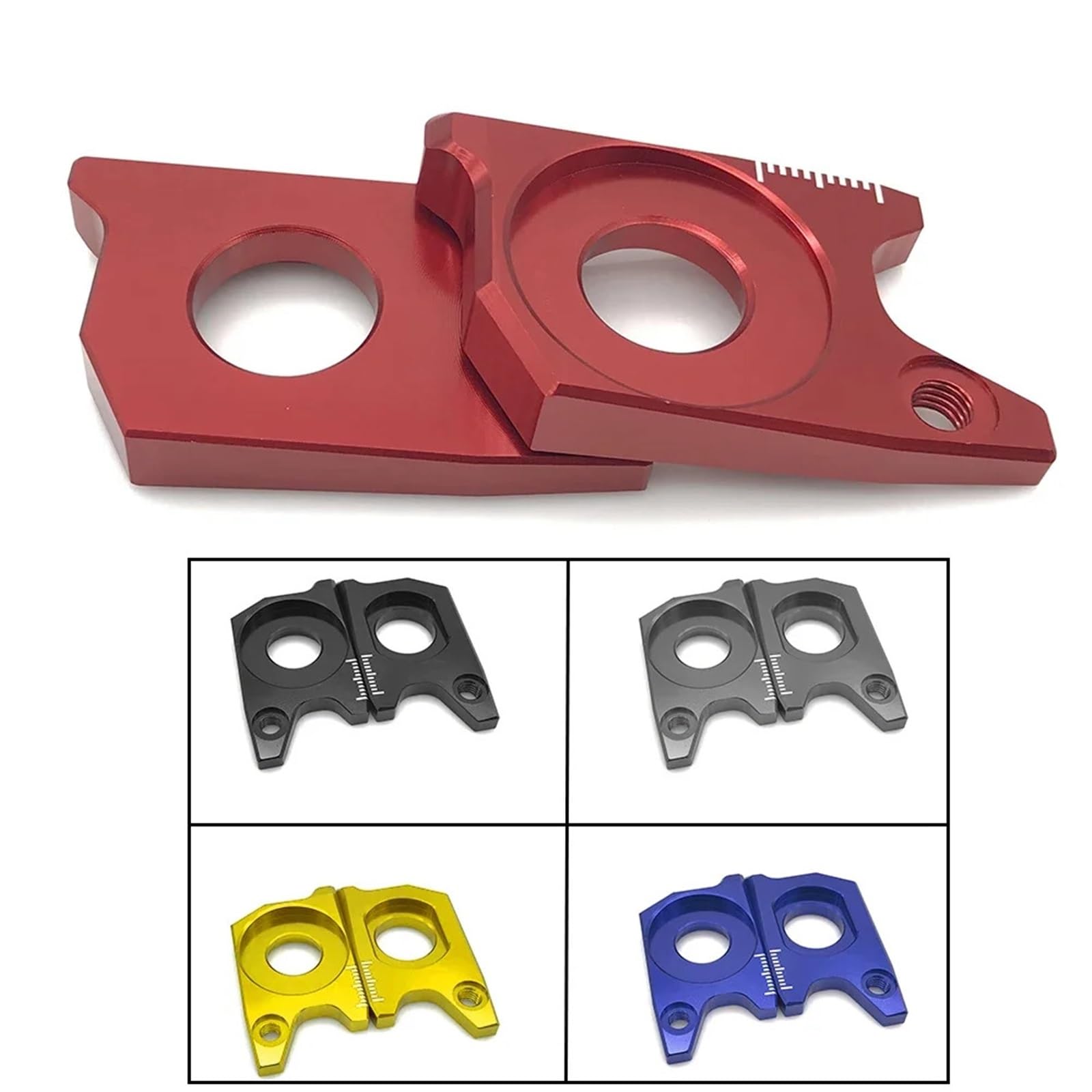 Osłona tylnej tarczy hamulcowej Pasuje do Suzuki GSXR1000 DL1000 GSXR1300 GSF1250S GSX-S1000F Hayabusa tylny regulator łańcucha motocykla suwaki(A)