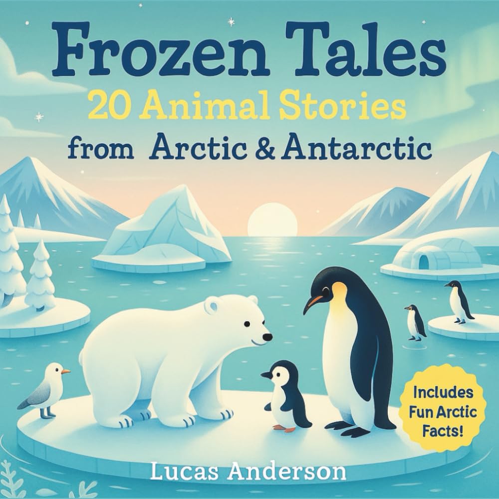 Frozen Tales: 20 Stories from the Arctic and Antarctic: Heartwarming Animal Adventures That Teach Kids About the Wonders of the Frozen World