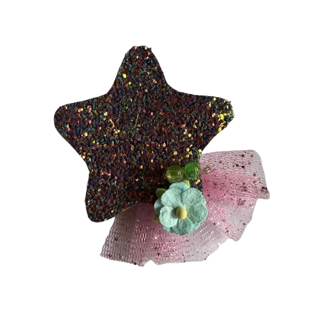 Fashion Crazz Handmade Hair Bows Clips for Girls, Ribbon Bow for Women Hair, Satin Bows for Hair Long-Tail Alligator Clips Big Hair Bow Girls Hair Accessories